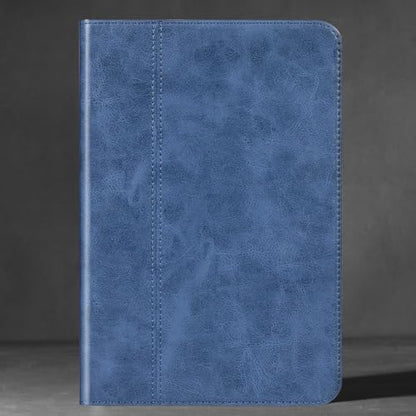 Leather Case for Samsung Galaxy Tab S5E 10.5 inch 2019 Folio Cover | Genuine Leather Smart Protective Shell Fits X230/X236/X238/X216/X210/X218,Auto Wake/Sleep,Shockproof & Drop-Proof.Blue - color: Blue, size: S5E 10.5 inch