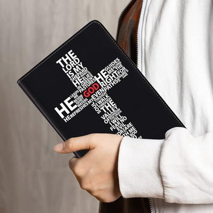 Case for Samsung Galaxy Tab A11 Plus 2025 / A9 Plus 2023 11 Inch, PU Leather Folio Case Smart Cover with Stand & Auto Wake/Sleep, God Jesus Christian Cross - color: God Jesus Christian Cross