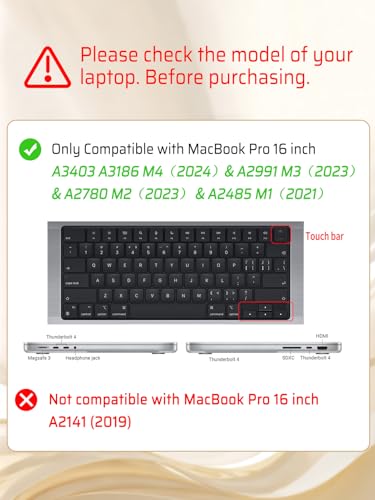 Seorsok Compatible with MacBook Pro 16inch Case 2026-2021 M5 M4 M3 M2 M1 A3429 A3428 A3403 A3186 A2780 A2485,Elegant Fabric Leather Plastic Hard Shell Case&Keyboard Cover,White Woven No Logo Cutout - color: White, size: Pro16 A3428/A3429/A3403/A3186/A2991