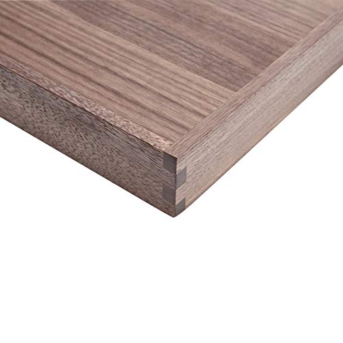 pandapark Wood Organizer Tray,Black Walnut,Desk & Drawer Storage Box (Walnut Master) - color: Walnut Master-4