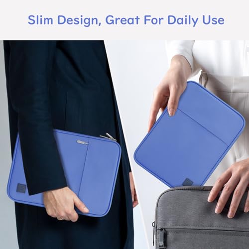 Dadanism 9-11 Inch Tablet Sleeve Padded Carrying Case, Periwinkle | Fits iPad A16 11" 2025, iPad 10th Gen 10.9", iPad Air M4/Pro M5 11", iPad Air 5/4, iPad 9/8/7th Gen, Galaxy Tab A11+ Plus 11" - color: Periwinkle, size: 9-11 inch