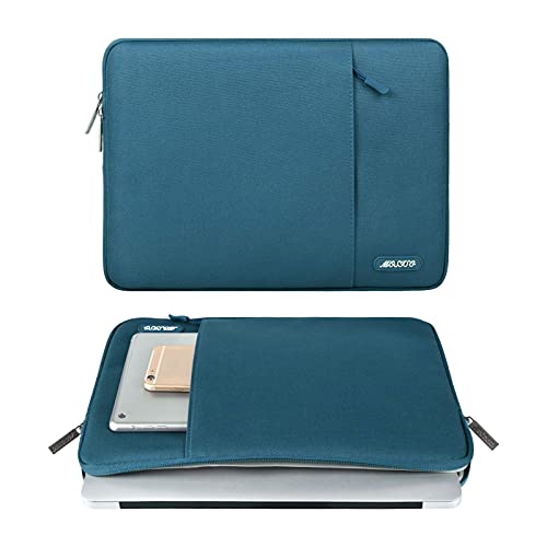 MOSISO Laptop Case 13 inch, Laptop Sleeve Bag with Pocket - color: Deep Teal, size: 13 inch
