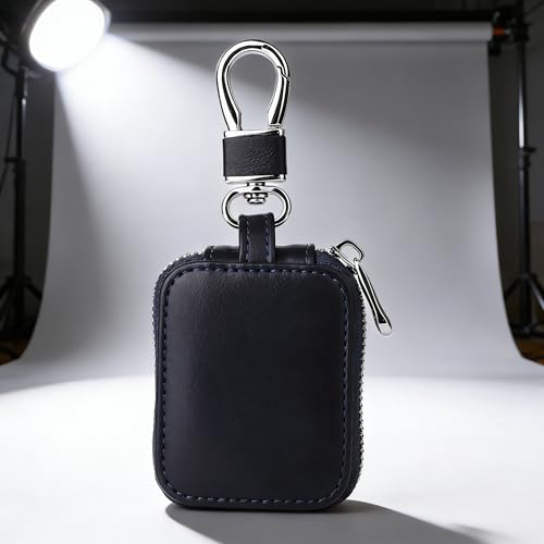 Earbud Case Headphone Storage Case Compatible with Airpods 1/2/3/4 Pro Wireless Earphones (Dark Blue) - color: Dark blue