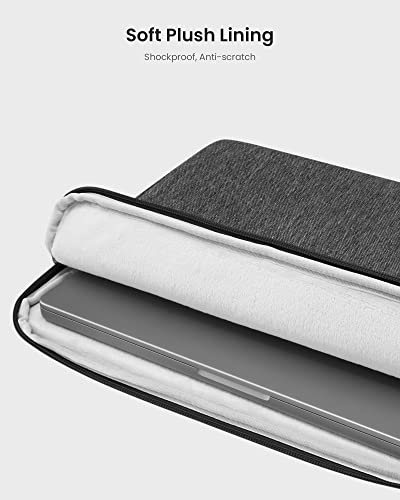 tomtoc Slim Laptop Sleeve Case for 13-inch 2026 New MacBook Air M5/A3449 M4/A3420 M3/A3113 M2/M1, Fits MacBook Neo A18 Pro, Water-Resistant Protective Carrying Case with Accessories Pocket | Sleeve for MacBook Air M5/M4/M3/M2/M1, 13 Inch MacBook Pro M2/M1