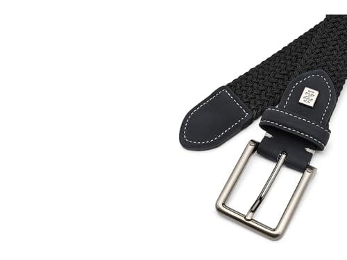 IZOD Men's Golf Stretch Braid Belt - color: Black 1, size: 34/36