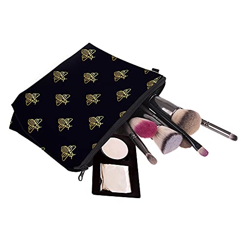 Deanfun Makeup Case Small, Cosmetic Zipper Bag Waterproof for Purse Mini, Women Cute Traveling Accessories Pouch for Ladies Thanksgiving Gifts(D2-55146) - color: D2-55146