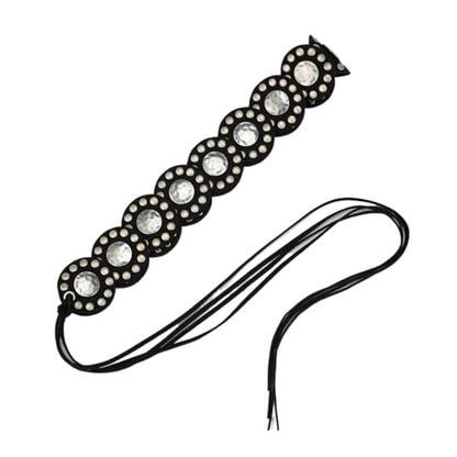ILuvatar Women's Bohemian Style Rope Braid Waist Belt U33 - color: Black-t23