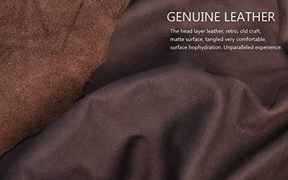Gexmil Leather Case for iPad (A16) 11th Gen 11",iPad 10th Gen 10.9" - color: Sand Dark Brown, size: with Pencil Holder