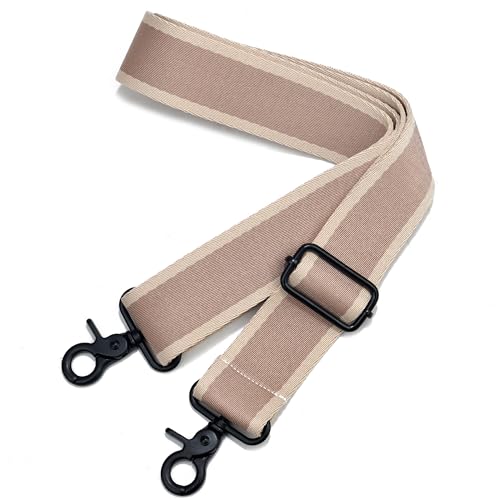 Wide Purse Strap Adjustable Replacement Crossbody Bag Strap Silver Hardware Shoulder Straps - color: Black Hardware-color Block-815