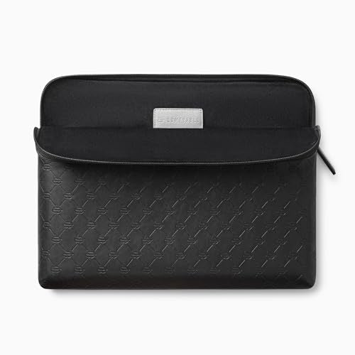 Comfyable x Edition Tablet Sleeve 13 Inch, Compatible with 13" iPad Air/Pro M4 2026, Smart/Magic Keyboard with Pencil Holder, Faux Leather Case with a Front Zip Pocket for Men Women,Black - color: Black, size: 13" iPad Pro & iPad Air
