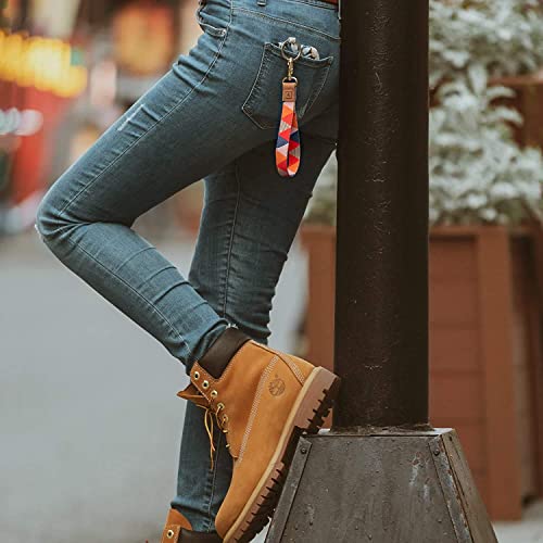 MNGARISTA Keychain Wristlet Key Chains Women Cute Keychain Wallet Key Chain | Phone Wrist Strap Keychains for Women Men Car Keychains Key Chains for Car Keys Wallet Phone Case - color: Azure Blue