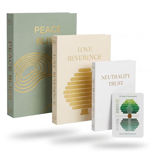 Decorative Linen Book Box Set of 3, Hidden Storage | 3-piece linen book boxes with magnetic closure for organizing keepsakes, photos, jewelry and small items.