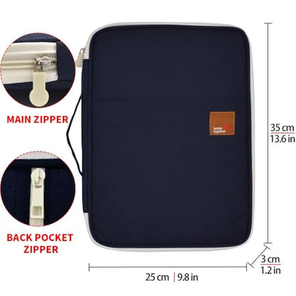 mygreen Universal Travel Gear Organizer/Electronics Accessories Bag/Document File Bag - color: Dark Blue