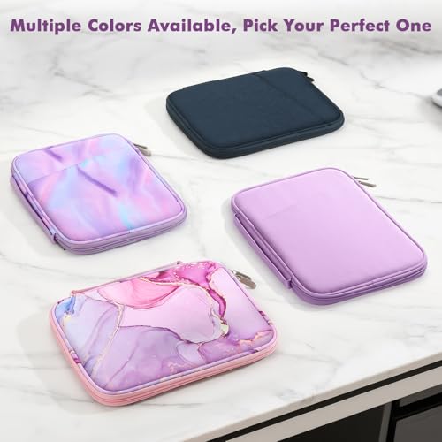 MoKo 9-11 Inch Padded Tablet Sleeve Protective Carrying Case with Handle | Fits iPad Air 11-inch M4, iPad A16, iPad Pro 11-inch M5, iPad 10th/Air 5/4th 10.9 and iPad 9/8th 10.2, Fantasy Purple - color: Fantasy Purple, size: 9-11 Inch