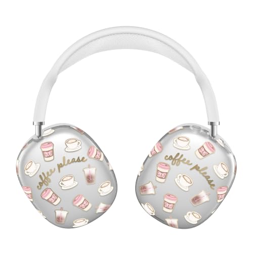 VELVET CAVIAR Case Cover for AirPods Max 2 & 1 - Cute Protective Headphone Accesssories (Coffee Please V2) - color: Coffee Please V2
