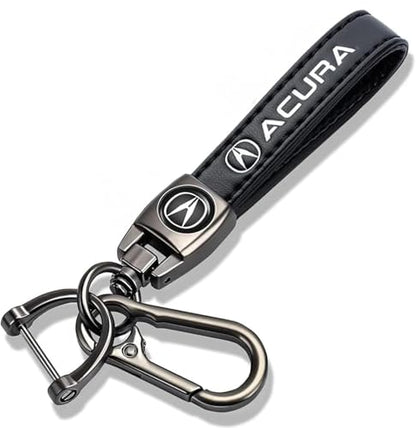 Metal Car key Ring, Metal Car key Chain Replacement Parts, Car key Chain Key Chain Accessories for Men And Women - color: Og_black