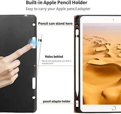 Leather Case for Samsung Galaxy Tab S11 11 inch 2025 Folio Cover | Genuine Leather Smart Protective Shell Fits SM-X730/X736B/X736,S Pen Holder,Auto Wake/Sleep,Shockproof & Drop-Proof.Black - color: Black, size: S11 11 inch