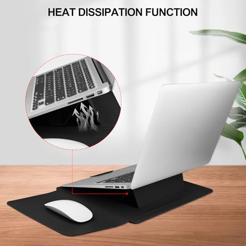 HoYiXi 13 Inch Laptop Sleeve Case Bag Compatible with 13‘’ MacBook Neo 2026/MacBook Air 13 M1 M2 2022-2018/MacBook Pro 13 M2 2022-2016/Surface Pro 8 2021/Surface Go 3 13-13.6'' Dell ASUS Acer PC,Black - color: black, size: 13'' / 13-13.3 Inch Laptop Sleev
