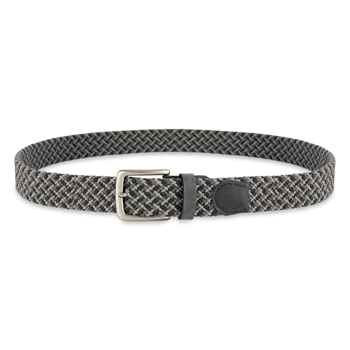 Tommy Bahama Men's Two Tone Stretch Web Belt - color: Black Multi, size: Medium (34-36)