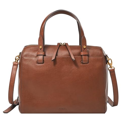 Fossil Women's Rachel Satchel Purse Handbag for Women - color: Brown