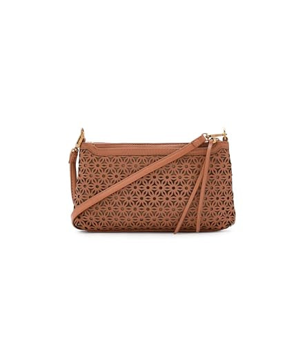 HOBO Darcy Leather Convertible 3-in-1 Crossbody Bag with Removable & Adjustable Strap, Exterior Phone Slip Pocket - color: Canyon Petal, size: One Size