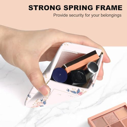 2Pcs Initial Letter PU Leather Small Squeeze Coin Purse Pouch Mini coin Bag Unique And Cute Wallet Cosmetic Bags For Women Girls Men Change Bag Letter E - color: Letter E