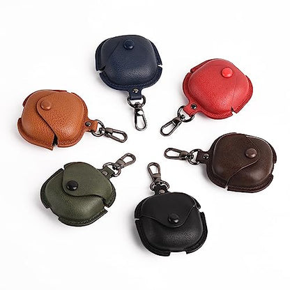 Headphones Cases for Samsung Galaxy Buds Pro 2/Samsung Galaxy Buds Pro/Samsung Galaxy Buds Live/Samsung Galaxy Buds 2/Buds FE Case Cover, Business PU Leather Cases Covers Charging Case Cases - color: Green, size: Buds Pro 2/Pro/Buds Live/Buds 2/Buds FE