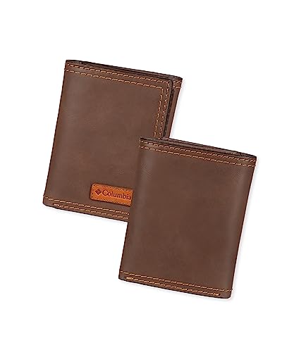 Columbia Men's RFID Trifold Wallet - color: Xcap Brown