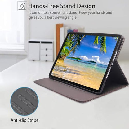 Case for Samsung Galaxy Tab A11 Plus 2025 / A9 Plus 2023 11 Inch, PU Leather Folio Case Smart Cover with Stand & Auto Wake/Sleep, Floral Quote Boss Lady - color: Floral Quote Boss Lady