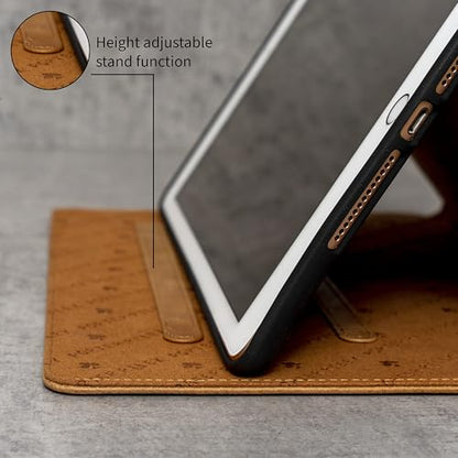 Porter Riley - Leather Case Compatible with iPad Air 11" M4 (2026), M3 (2025) & M2 (2024). Premium Genuine Leather Stand/Cover/Flip Case (Tan) - color: Tan, size: iPad Air 11" 6 Gen (2025/2024)
