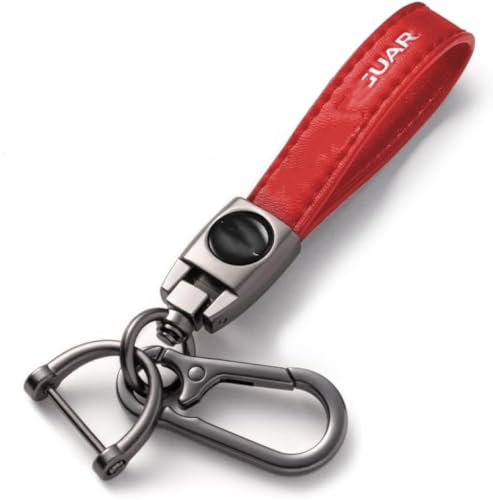 Metal Car key Ring, Metal Car key Chain Replacement Parts, Car key Chain Key Chain Accessories for Men And Women - color: Jb_red