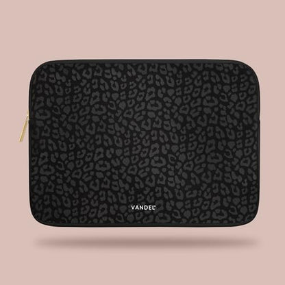 Vandel Slim, Protective Laptop Sleeve for 14 Inch Laptops, MacBook Pro 14 | Fits MacBook Pro 14 inch, HP 14” Laptops, Dell XPS 14, 14” Chromebooks, HP Stream, Dell Latitude, Lenovo IdeaPad, Protextive - color: c. Black Leopard, size: 14 Inch