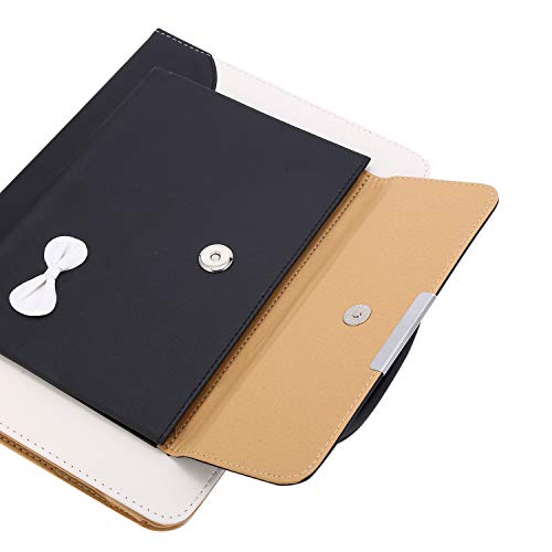Handbag Case for iPad Pro 11" (2018-2025) & iPad Air 11 2024 2025 2026/Air 10.9", Techcircle Cute Bowknot Pocket Wallet Folio Stand PU Leather Carrying Case, Auto Sleep/Wake, Blue - color: Blue, size: iPad Pro 11" 2018-2025 | iPad Air 11"