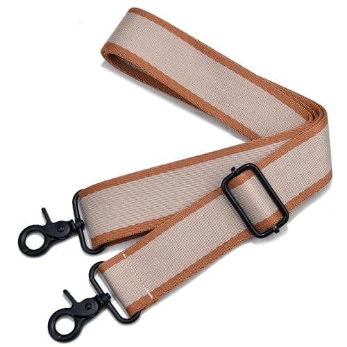 Wide Purse Strap Adjustable Replacement Crossbody Bag Strap Silver Hardware Shoulder Straps - color: Black Hardware-color Block-818