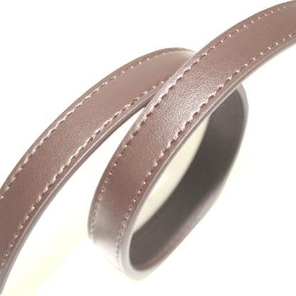 Leather Handbag Strap, Suitable for Changing Shoulder Straps on L V Handbags and Bucket Bags(Coffee-W:0.7in,L：25.6in) - color: Coffee-W:0.7in-L：25.6in
