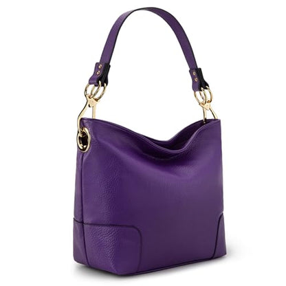 Montana West Hobo Bags for Women Top Handle Satchel Shoulder Purse Bucket Handbag - color: Special-purple