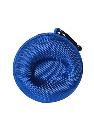 Portable Zipper Travel Watch Case, Single Watch Storage Box Organizer for Wristwatches & Smart Watches up to 50mm, for Men Women - Blue - color: Blue