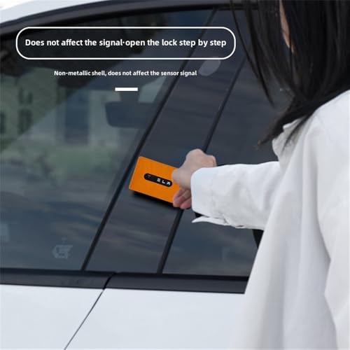 Key Card Holder for Tesla Compatible with Model Y/3/S/X/Cybertruck, Scratch-Resistant Leather Protective Cover, Slim Wallet Card Case, Anti-Slip Grippy Exterior, Black - color: Black