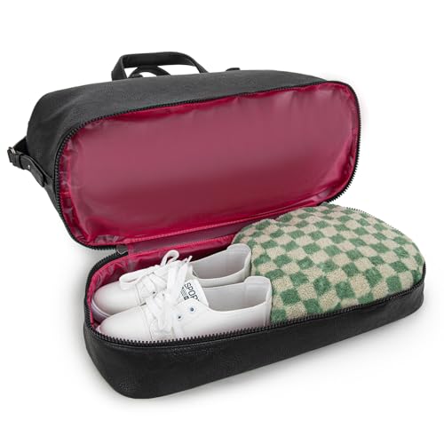 Wrangler Travel Duffel Bag Carry On Overnight Bag with Shoe Compartment Weekender Bag for Women WG253-5110BK - color: L-Black