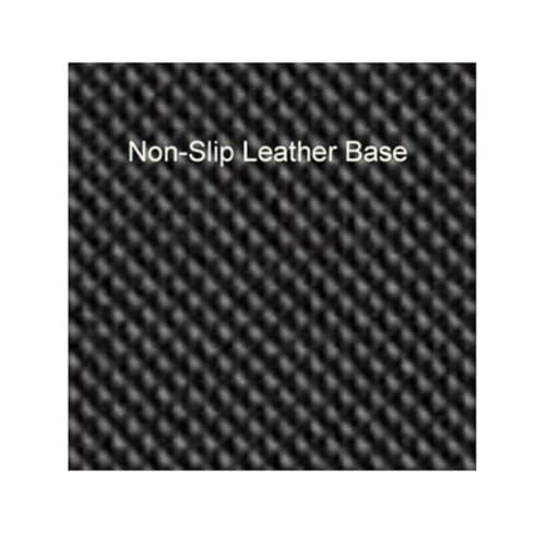 Black Mouse Pad, PU Leather, Square【8.7 x 8.7 in】 - color: Black, size: 8.7L x 8.7W inches