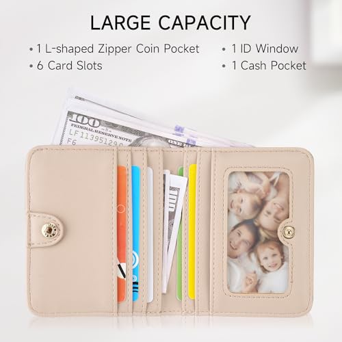 KITEVIUN Small RFID Wallet Women Ultra Thin Slim Womens Wallet Mini Compact Bifold Pocket Ladies Wallets for Women PEACOCK-BLUE - color: 03-PEACOCK-BLUE