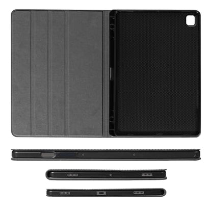 Leather Case for Samsung Galaxy Tab A7 Lite 8.7" 2021 Folio Cover - color: Black, size: A7Lite 8.7 inch