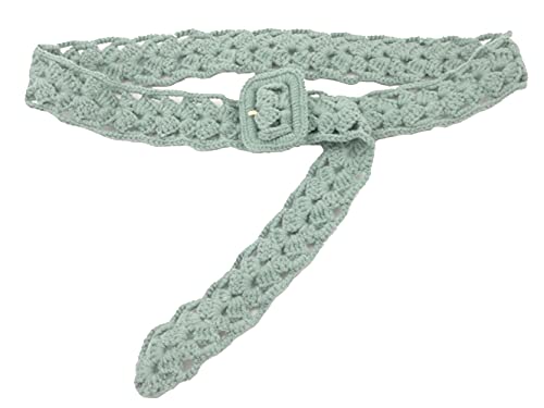 Women's Bohemian Style Rope Braid Waist Belt - color: Style 25