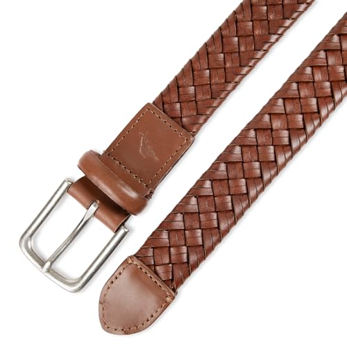 Tommy Bahama Men's Fully Adjustable Stretch Braid Belt - color: Tan, size: Small (30-32)