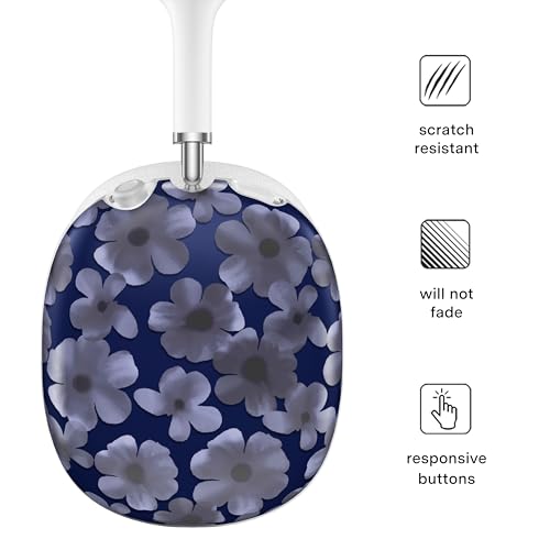 VELVET CAVIAR Case Cover for AirPods Max 2 & 1 - Cute Protective Headphone Accesssories (Midnight Blossom) - color: Midnight Blossom