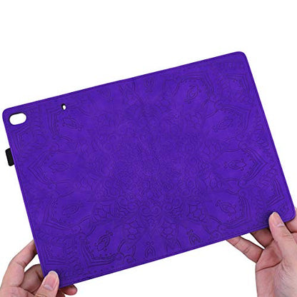 Case for iPad mini 5 7.9 Inch, PU Leather Stand, Purple - color: Purple, size: 7.9 inch - iPad Mini 1/2/3/4/5