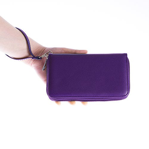 Littlearth NFL Pebble Organizer Wallet - Officially Licensed Teams - color: Minnesota Vikings