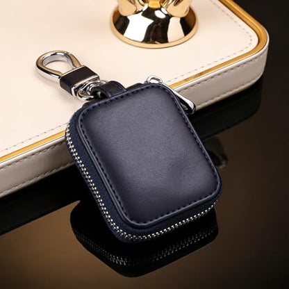 Earbud Case Headphone Storage Case Compatible with Airpods 1/2/3/4 Pro Wireless Earphones (Dark Blue) - color: Dark blue