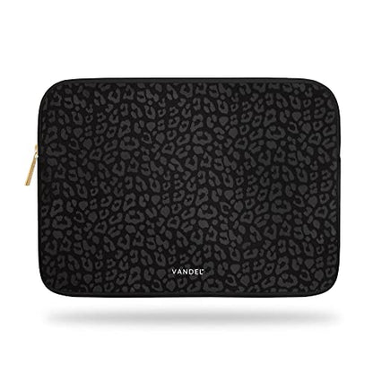 Vandel Slim, Protective Laptop Sleeve for 14 Inch Laptops, MacBook Pro 14 | Fits MacBook Pro 14 inch, HP 14” Laptops, Dell XPS 14, 14” Chromebooks, HP Stream, Dell Latitude, Lenovo IdeaPad, Protextive - color: c. Black Leopard, size: 14 Inch