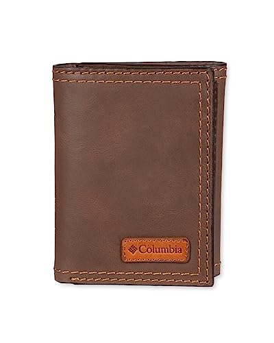 Columbia Men's RFID Trifold Wallet - color: Xcap Brown